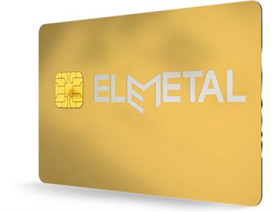 Hybrid metal payment card