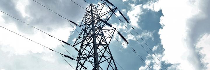 power tower providing utilities