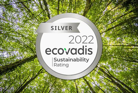 EcoVadis silver rating 