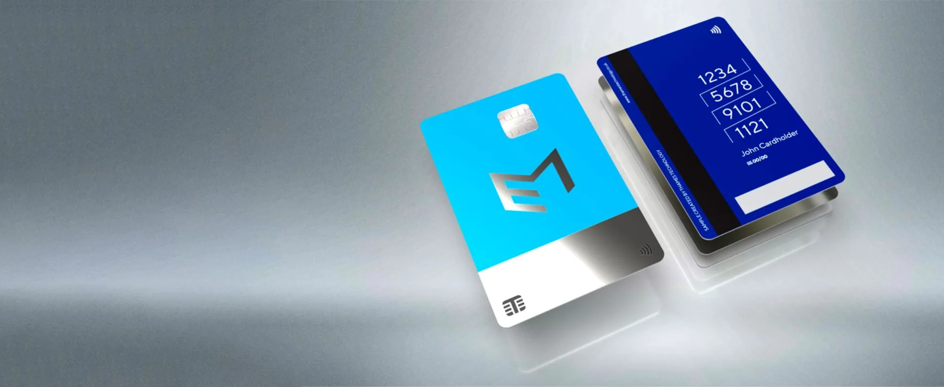 metal payment cards for customers