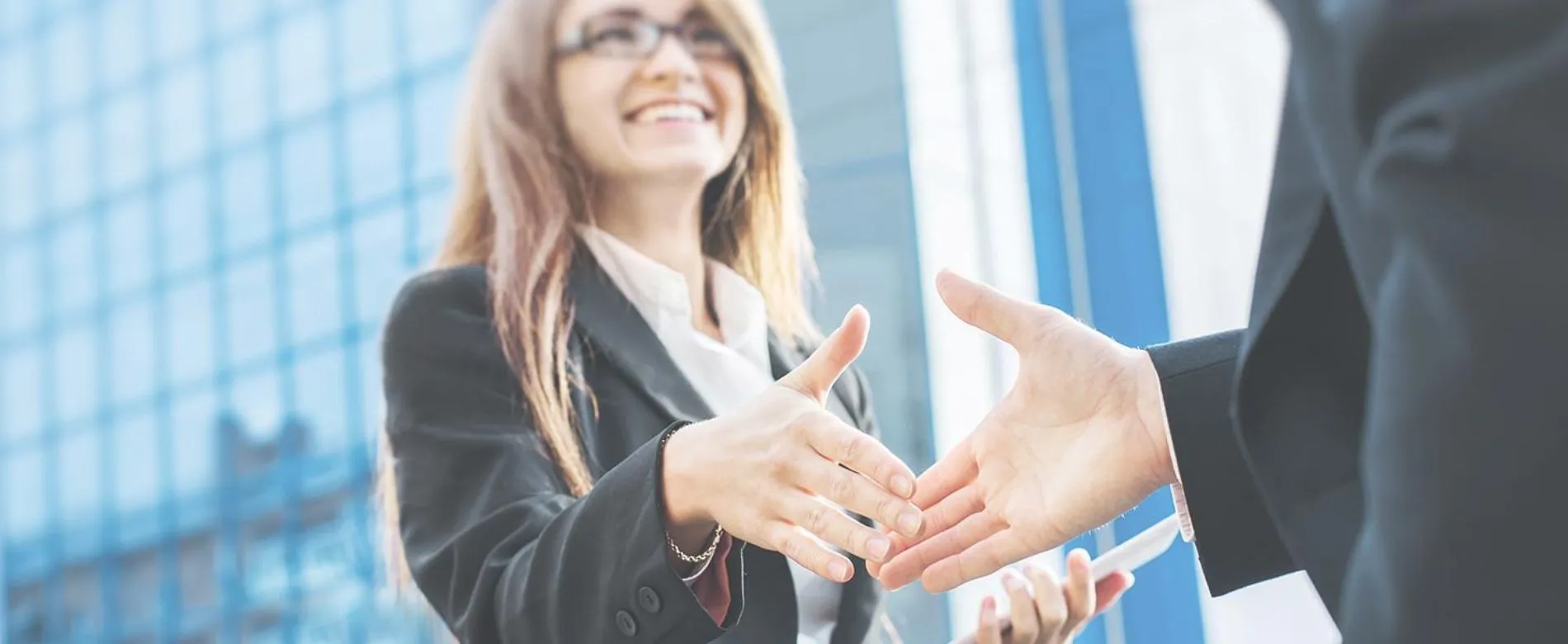 handshake between collaborators