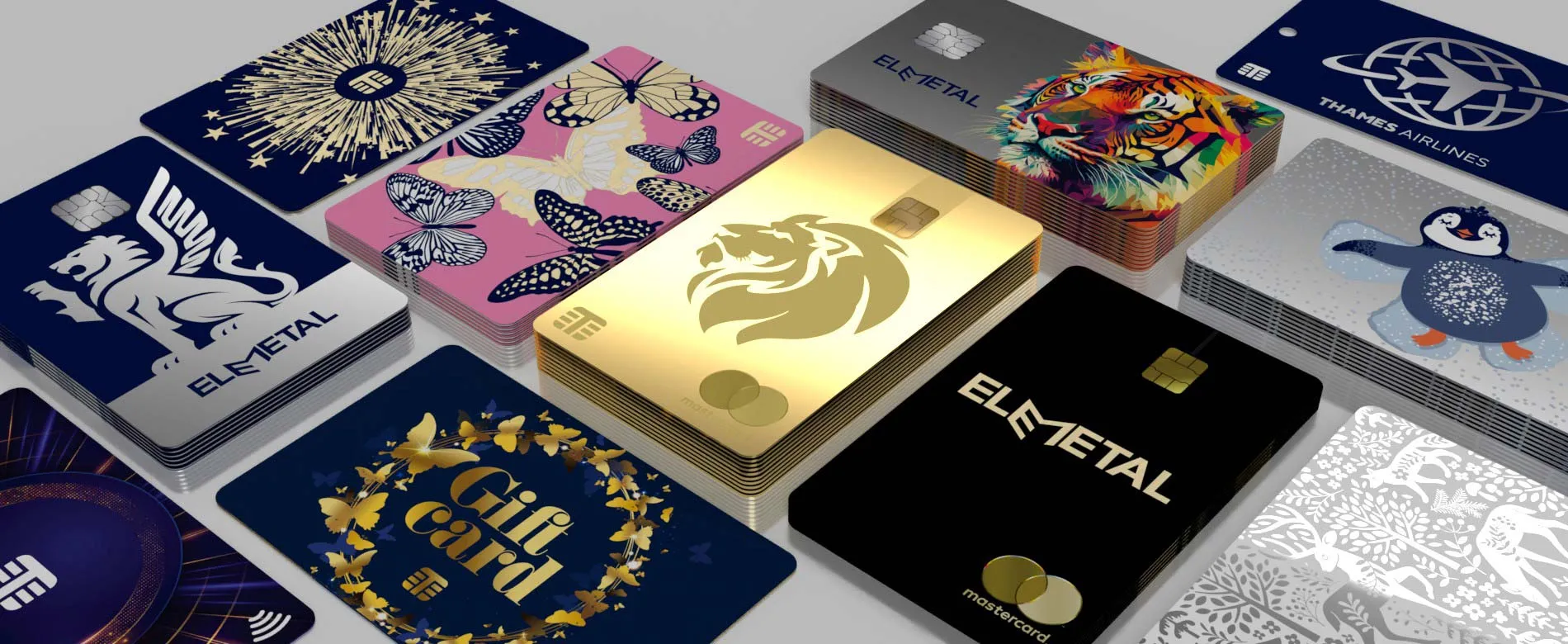 Range of payment and retail cards from Thames Technology