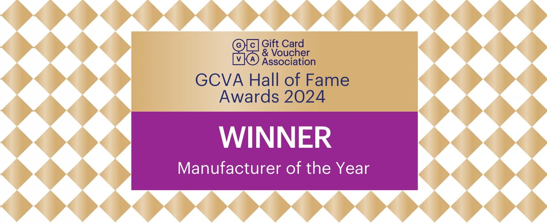 GCVA Manufacturer of the Year winner logo