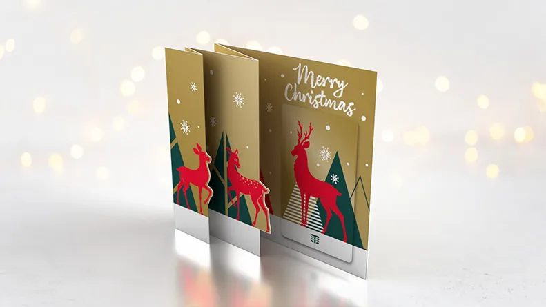 Christmas gift card