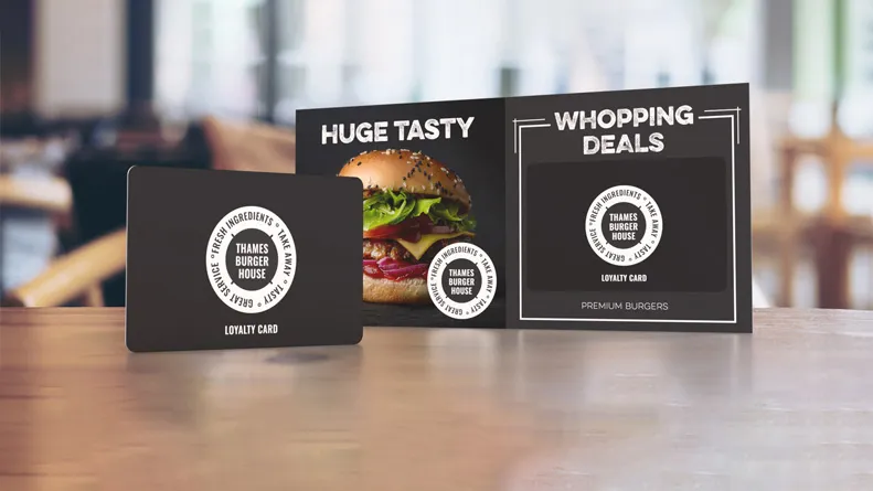 Loyalty cards with mailer card