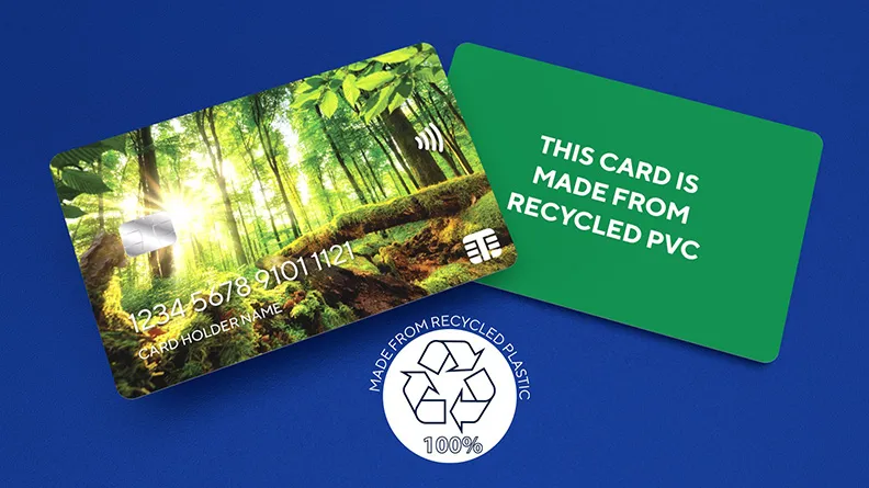 Thames Technology recycled PVC cards