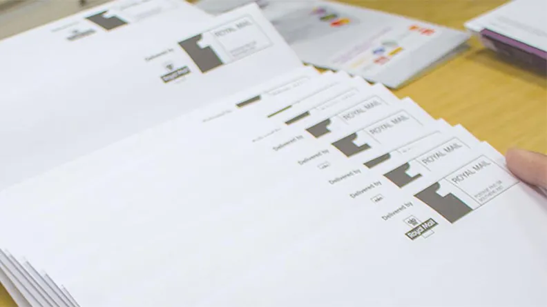 Fulfillment - Envelopes on table