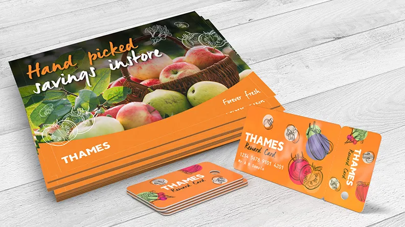 Supermarket loyalty card