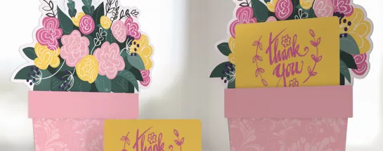 Thank you gift cards